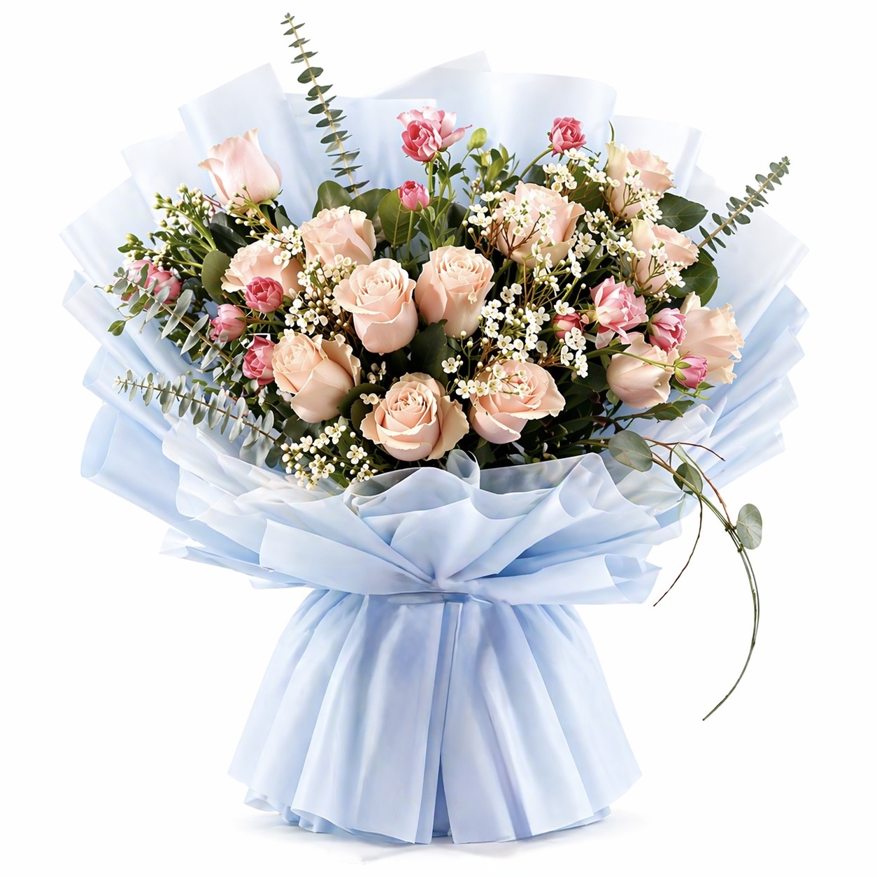 Boho Style Dozen Roses Boho Style Dozen Roses - Image 1