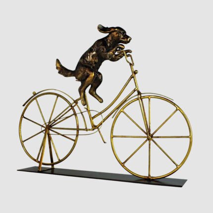 Coco Cyclist Bike Sculpture