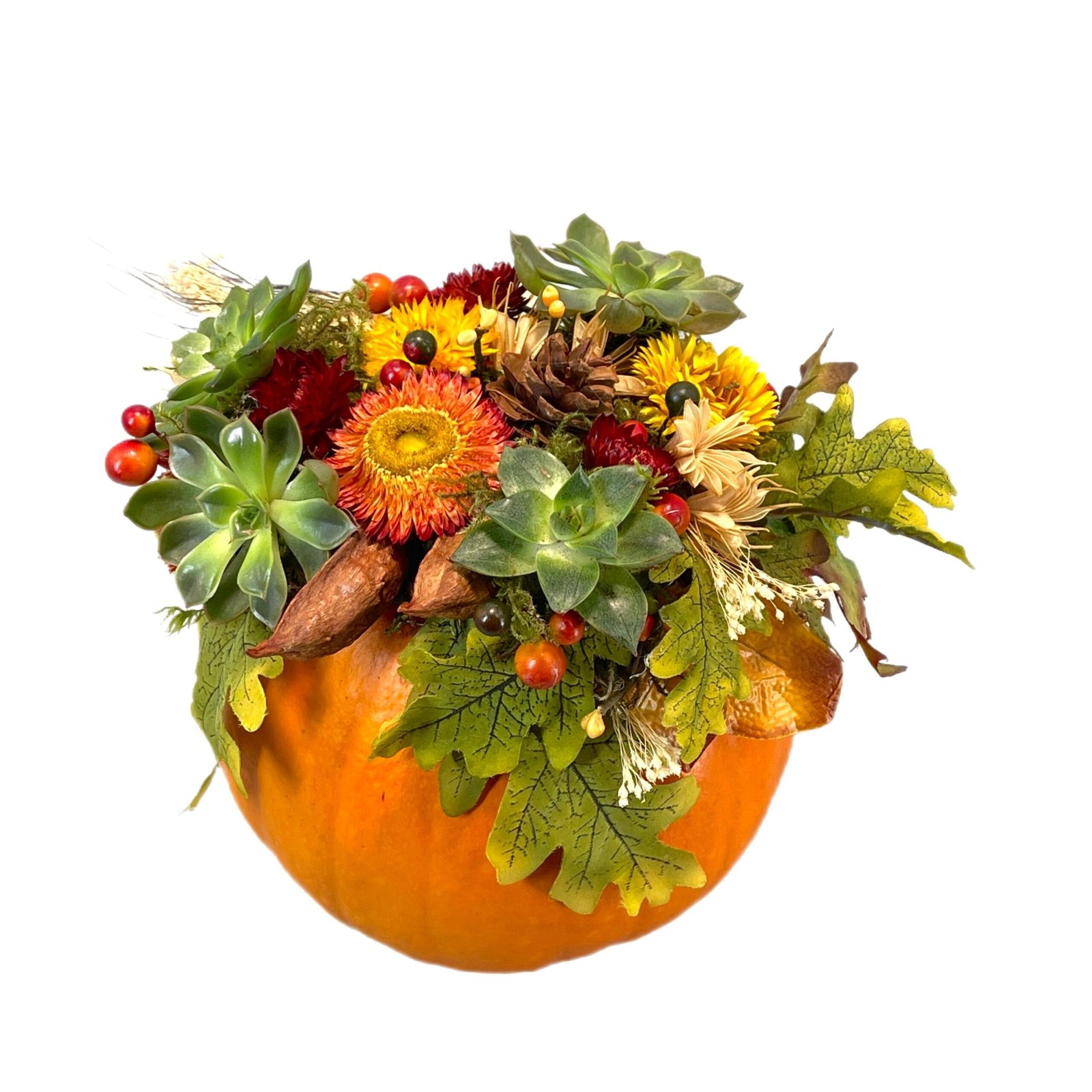 tooka-florist-default-title-harvest-celebration-pumpkin-36429667827956.jpg Harvest Celebration Pumpkin - Image 1