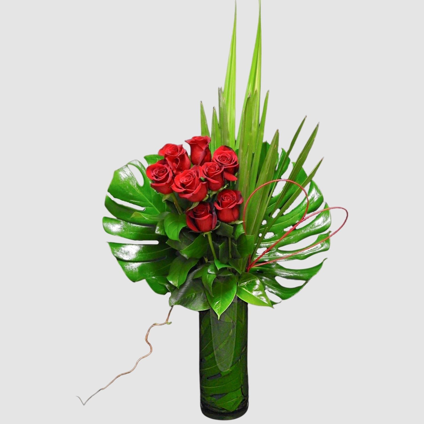 tropical-rose-long-stem-red-roses-tooka-florist-north-west-greater-vancouver-6051842.jpg Tropical Rose || Long Stem Red Roses - Image 1