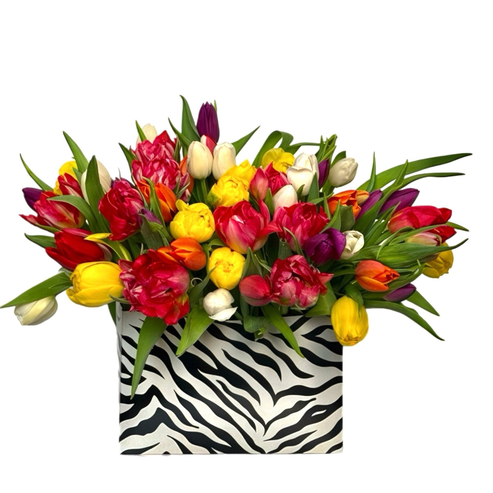 Designer Mixed Tulip Box Designer Mixed Tulip Box - Image 1