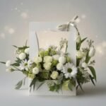 White Sympathy Flower Arrangement - Funeral Flower Delivery Vancouver